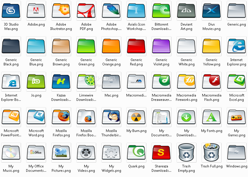 windows 10 folder icon themes